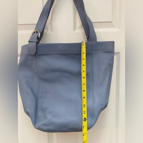 Coach RARE Sky Blue Soho Waverly XL Tote Bag - Picture 10 of 13